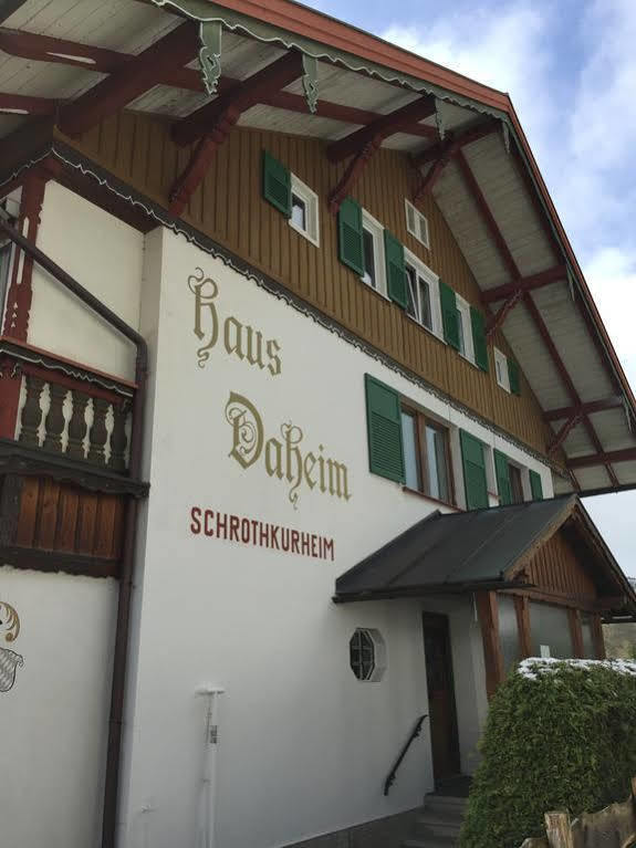 Отель Haus Daheim Оберштауфен Экстерьер фото